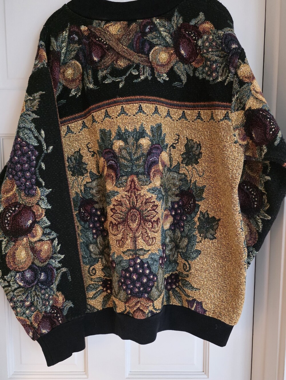 Vintage 90s Sugar Street Weavers Tapestry Crewneck Sweater
